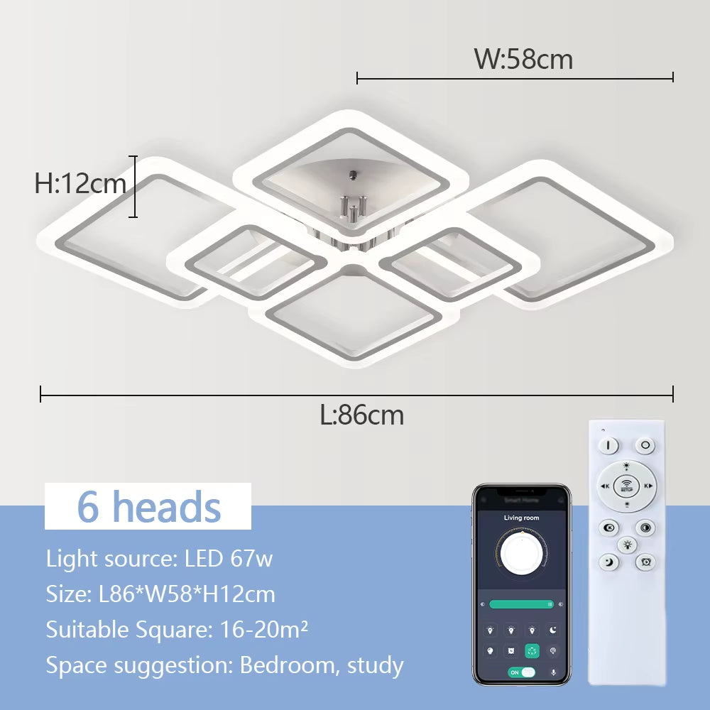 Nordic Minimalist Pendant Light LED Ceiling Lamp Ceiling Chandelier Suitable for Bedrooms Living Rooms Home Lighting Decoration