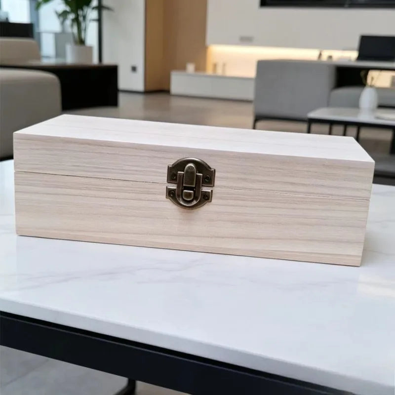 Creative Solid Wood Jewelry Box Desktop Storage Organizer Multi Functional Wooden Gift Packaging Box for Jewelry Accessories
