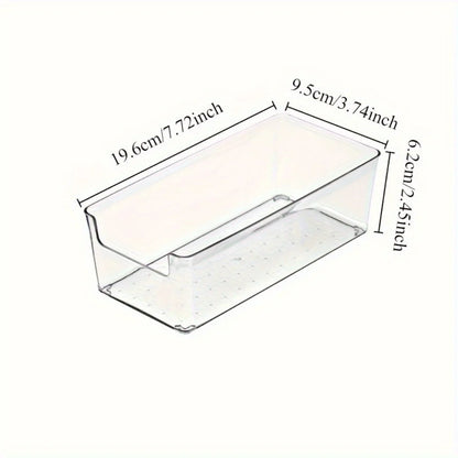 Multifunctional Transparent Storage Box - Durable Office Desk, Medicine and Other Storage Box, Home Storage Box