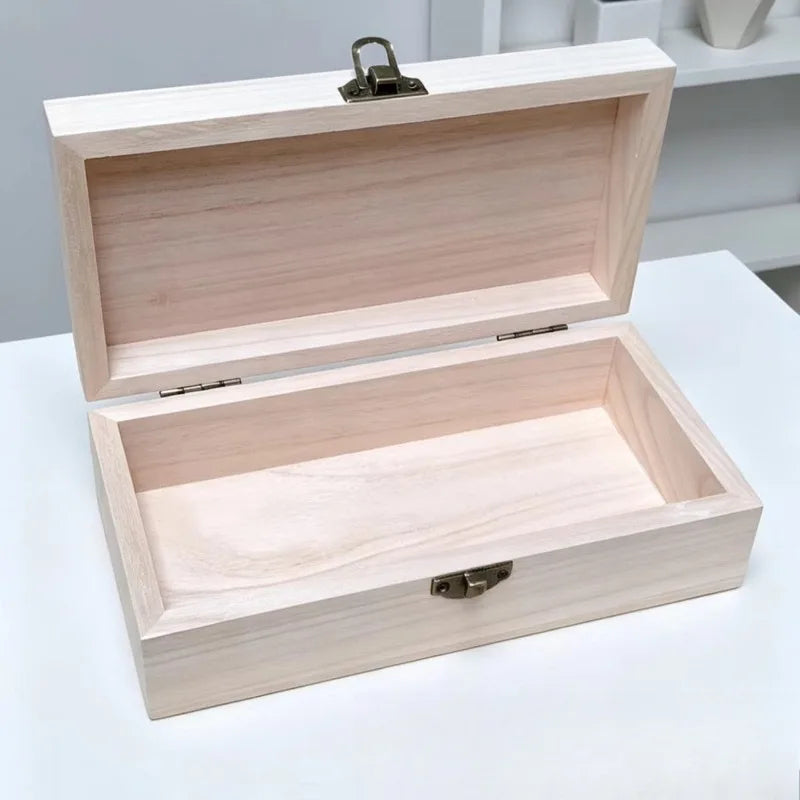 Creative Solid Wood Jewelry Box Desktop Storage Organizer Multi Functional Wooden Gift Packaging Box for Jewelry Accessories