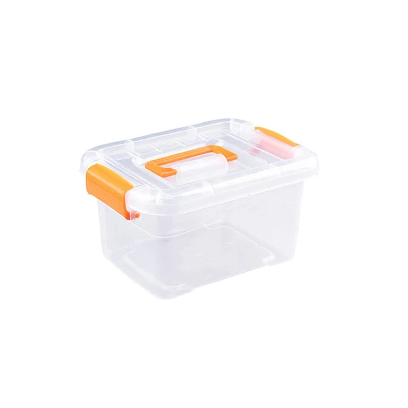 Transparent Storage Boxes Portable Boxes Toys Clothes Storage Boxes Organising Boxes Storage Boxes Snacks Organising Boxes
