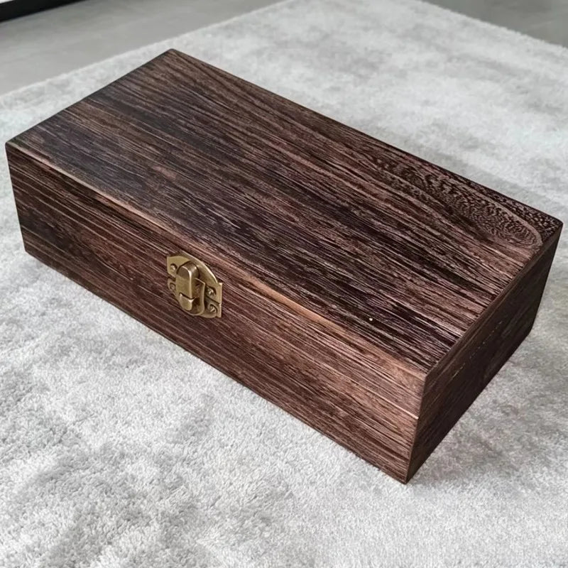 Creative Solid Wood Jewelry Box Desktop Storage Organizer Multi Functional Wooden Gift Packaging Box for Jewelry Accessories
